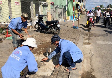 Tổ chức giao thông nút giao đường Nguyễn Văn Linh - Nguyễn Hiền, đường số 7
