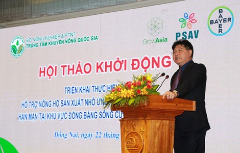 Bayer và các đối tác khởi động dự án hỗ trợ nông dân ứng phó với đại dịch COVID-19 và hạn mặn