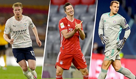 Đề cử “Cầu thủ xuất sắc nhất năm” của UEFA
