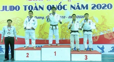 Judo Cần Thơ đoạt 6 huy chương giải vô địch quốc gia