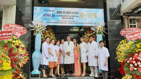 Thẩm mỹ viện Hồng Ân kỷ niệm sinh nhật lần thứ 35