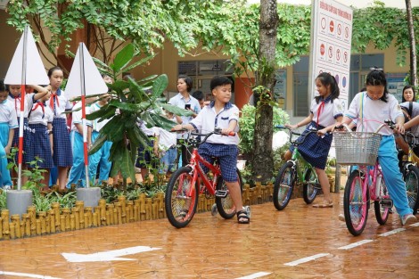 Thông điệp tuyên truyền “Công viên Giao thông” 