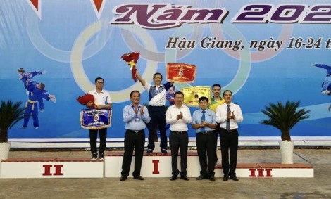 Cần Thơ hạng Nhì toàn đoàn