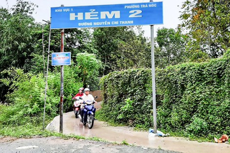 Nhiều công trình, phần việc phục vụ dân sinh