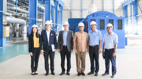 Tổng lãnh sự quán Thái Lan tại TP. HCM

đến thăm Nhà máy Nhiệt điện Ô Môn I