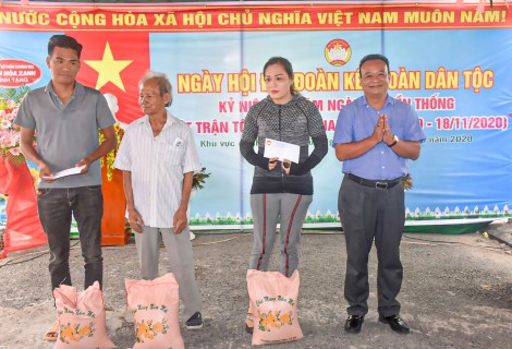 Ngày hội Đại đoàn kết toàn dân tộc ở khu vực 4, phường Bùi Hữu Nghĩa