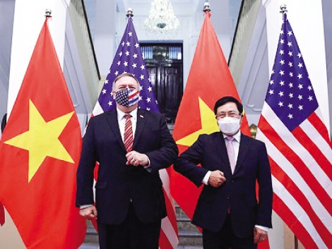 Ngoại trưởng Mỹ thăm Việt Nam