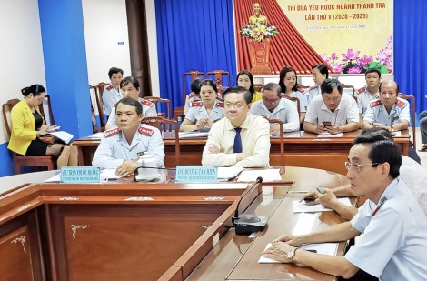 Đại hội thi đua yêu nước ngành Thanh tra lần thứ V