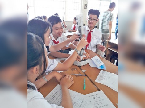 Ninh Kiều đẩy mạnh ứng dụng STEM vào trường học