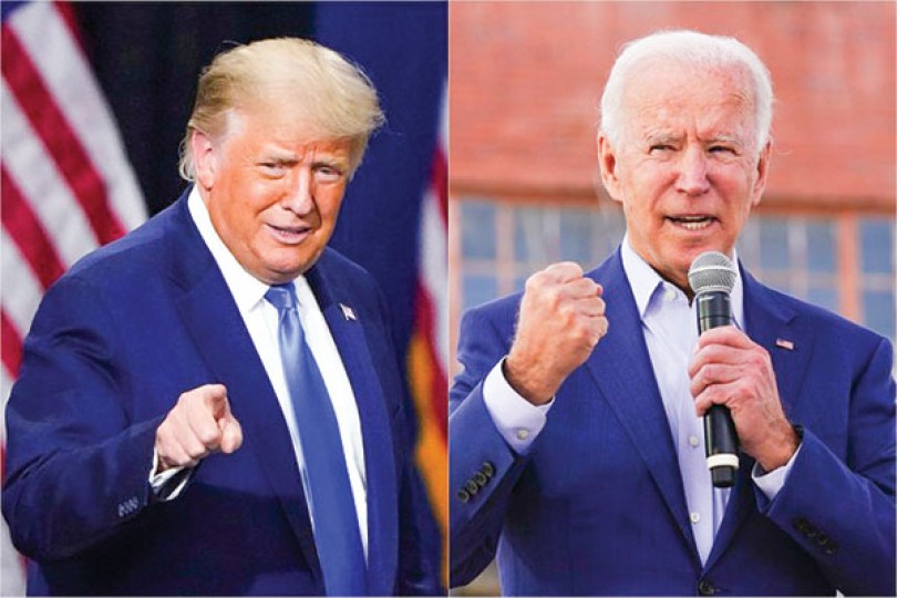 Nước Mỹ gọi tên Trump hay Biden?