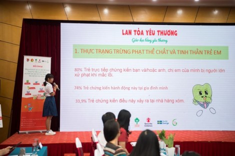 Lan tỏa yêu thương: Chấm dứt trừng phạt thể xác và tinh thần trẻ em