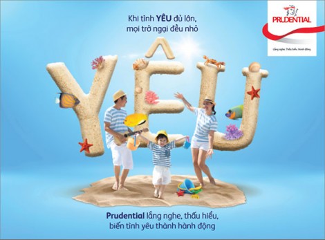 Prudential triển khai chiến dịch “Khi tình yêu đủ lớn” với Chương trình khuyến mại “Trao nhiều vì yêu thương”