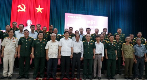 Họp mặt kỷ niệm 60 năm Ngày truyền thống Trường Quân sự TP Cần Thơ