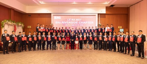 BNI Việt Nam tổ chức lễ ra mắt Riverside Chapter