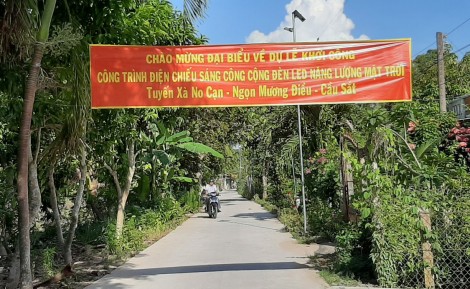 Nhiều công trình phục vụ đời sống nhân dân