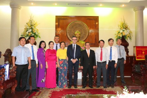 Lãnh đạo thành phố tiếp Đại sứ Liên minh Châu Âu tại Việt Nam