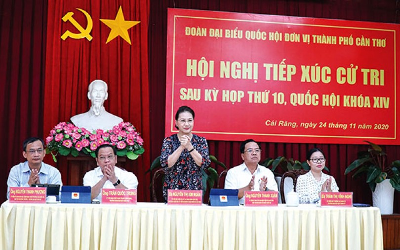 Chính phủ, các bộ, ngành Trung ương đã và đang triển khai nhiều biện pháp ứng phó biến đổi khí hậu, chống xâm nhập mặn