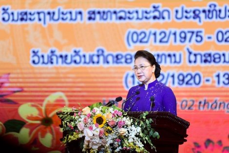 Khẳng định quan hệ hữu nghị vĩ đại Việt Nam - Lào