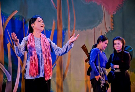 “Mai Vàng nhân ái” đến thăm NSND Thảo Vân