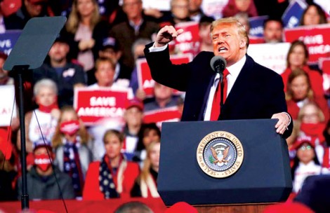 Ông Trump tuyên bố vẫn sẽ giành chiến thắng