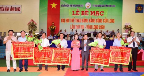 Bế mạc Đại hội thể thao ĐBSCL lần thứ VIII - Vĩnh Long năm 2020