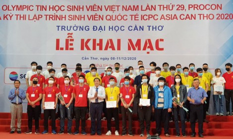 Đăng cai tổ chức Kỳ thi Olympic Tin học sinh viên Việt Nam, Procon và Kỳ thi ICPC Asia Can Tho năm 2020