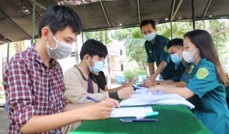 Khám sức khỏe cho 840 thanh niên