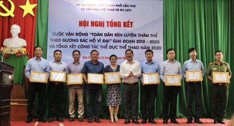 Cần Thơ tổng kết Cuộc vận động “Toàn dân rèn luyện thân thể theo gương Bác Hồ vĩ đại” giai đoạn 2012-2020