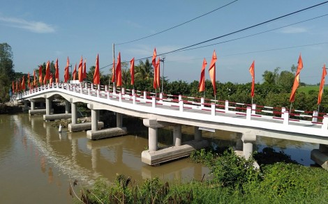 Khánh thành cầu Kênh Mới - Xẻo Tú