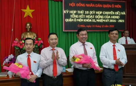 Bầu bổ sung 1 Phó Chủ tịch UBND quận Ô Môn