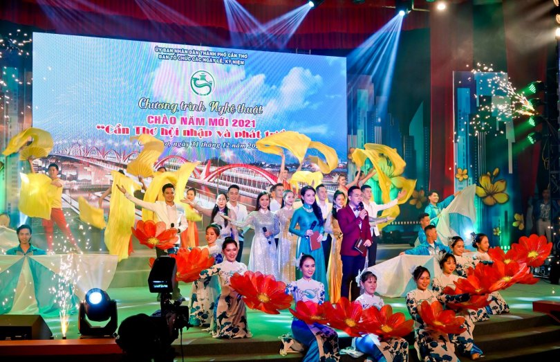 Cần Thơ rộn ràng chào năm mới 2021