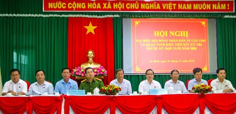 94,6% ý kiến, kiến nghị của cử tri được giải quyết