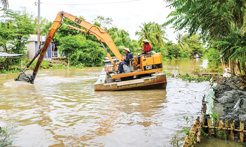 Ðầu tư nhiều công trình thủy lợi phục vụ sản xuất nông nghiệp