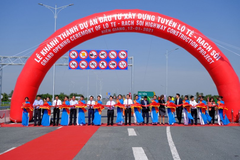 Chính thức thông xe tuyến Lộ Tẻ - Rạch Sỏi