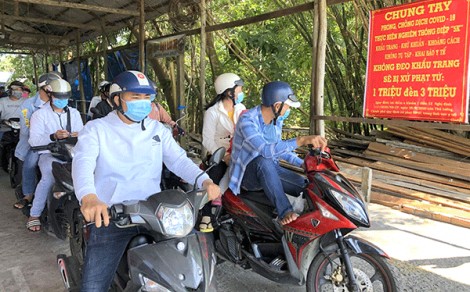 Tăng cường phòng, chống dịch COVID-19 tại “Bến đò an toàn”