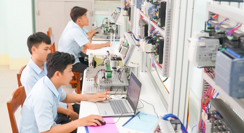 Tăng sức hút

cho trường nghề