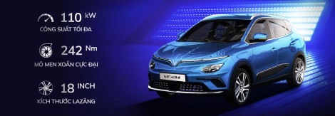 “Tất tần tật” về chi phí vận hành của mẫu ô tô điện thương hiệu Việt đầu tiên