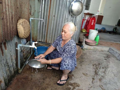 Nâng cao khả năng cấp nước sạch phục vụ người dân