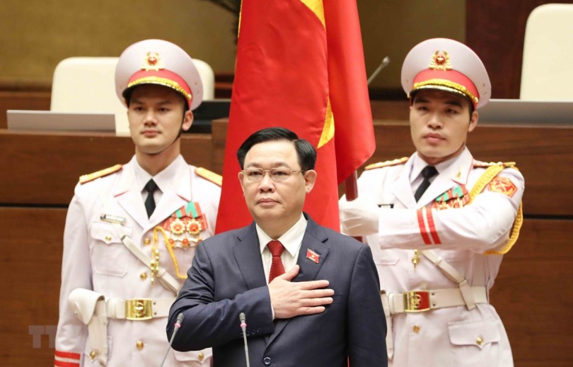 Đồng chí Vương Đình Huệ được bầu làm Chủ tịch Quốc hội