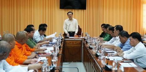 Triển khai kế hoạch tổ chức Tết Quân Dân

mừng Chôl Chnăm Thmây