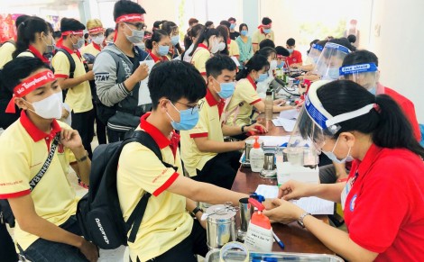 500 tình nguyện viên đăng ký hiến máu