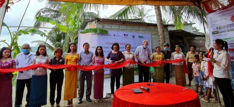An Giang: Khánh thành mô hình kết hợp sản xuất nông nghiệp và điện mặt trời