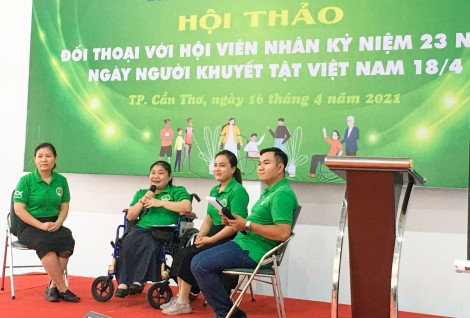 Đối thoại với hội viên người khuyết tật