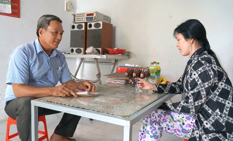 Bí thư chi bộ gương mẫu