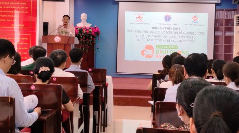 Ứng dụng phần mềm giúp đảm bảo dinh dưỡng, sức khỏe cho bà mẹ và trẻ em