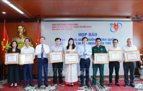 Phát động Giải thưởng toàn quốc về thông tin đối ngoại lần thứ VII