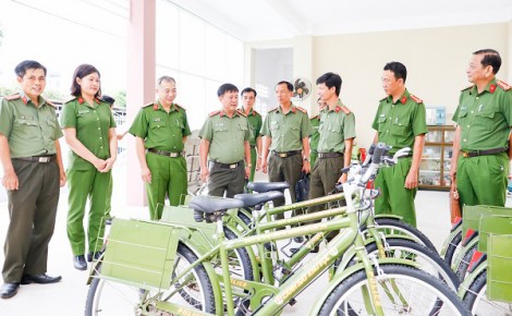 Chọn phường An Hòa xây dựng Công an phường điển hình, kiểu mẫu