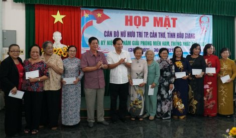 Họp mặt cán bộ nữ TP Cần Thơ và tỉnh Hậu Giang qua các thời kỳ