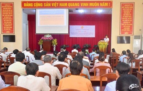 Tập huấn nghiệp vụ công tác bầu cử