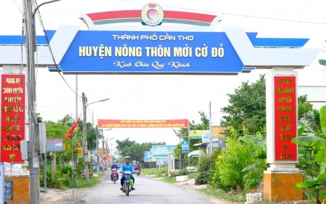 Cờ Đỏ trên hành trình tiến đến nông thôn mới nâng cao